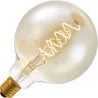 Lighto | LED filament | Large fitting E27 | Globelamp | Gold | 125mm | 4W