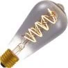Lighto | LED filament | Large socket E27 | Edison bulb | Black | 64mm | 4W