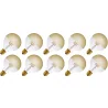 Lighto | LED filament | Large socket E27 | Globelamp | Gold | 95mm | 4W | 10 pcs.