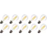 Lighto | LED filament | Large socket E27 | Standard bulb | Bright | 60mm | 7W | 10 pcs.