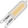 Lighto | LED Bulb | G9 Fitting | Plug-in Lamp | Clear | 13mm | 2W