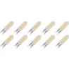 Lighto | LED Bulb | G9 Fitting | Plug-in Lamp | Clear | 13mm | 3W | 10 pieces