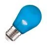 Lighto | LED filament | Large socket E27 | Blue | Ball bulb | 45mm | 2W | Dimmable | Suitable for lamprey