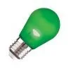 Lighto | LED filament | Large socket E27 | Green | Ball bulb | 45mm | 2W | Dimmable | Suitable for briard cable