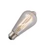 Lighto | LED Filament | E27 Socket | Edison Lamp | Bright | ST64| 64mm | 6W