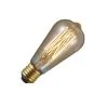 Lighto | LED Filament | E27 Socket | Edison Lamp | Amber | ST64 | 64mm | 6W