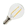 Lighto | LED filament | Small socket E14 | Ball Lamp | Bright | 45mm | 2W