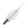 Lighto | LED filament | Small socket E14 | Candle lamp tip | Bright | 35mm | 1W