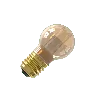 Calex | LED filament | Large socket E27 | P45 | Gold | 2.3W