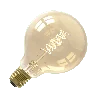 Calex | LED filament | Large socket E27 | G95 Globe | Gold | 5.5W | 3-step dimming