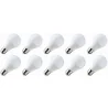 Lighto | LED bulb | Large socket E27 | Standard bulb | Bright | 60mm | 9W | 10 pieces