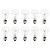 Light bulb | Large socket E27 | Standard bulb | Clear | 55mm | 15W