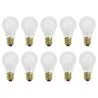 Bulb | Large socket E27 | Standard bulb | Mat | 55mm | 75W