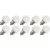 Lighto | LED bulb | Large socket E27 | Ball bulb | Bright | 45mm | 1W | 10 pieces