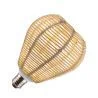 Lighto | LED Lamp | E27 Fitting | Design Lamp | Bamboo Color | T95 | 125mm | 3.5W