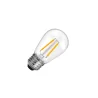 Lighto | LED filament | Large socket E27 | Bright | Ball bulb | 45mm | 2W | Dimmable | Suitable for lamprey cable