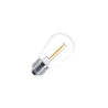 Lighto | LED filament | Large socket E27 | Bright | Ball bulb | 45mm | 1W | Dimmable | Suitable for lamprey cable