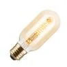 Lighto | LED Filament | E27 Fitting | Spiral Lamp | Amber | T45 | 45mm | 4W