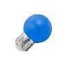 Lighto | LED bulb | Large socket E27 | Ball bulb | Blue | 45mm | 1W
