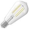 Calex | LED filament | Large socket E27 | Edison bulb | Clear | 64mm | 7W