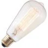 Carbon wire lamp Edison bulb | Large socket E27 | 40W Gold