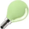 Light bulb | Small socket E14 | Ball bulb | Green | 45mm | 25W