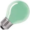 Light bulb | Large socket E27 | Ball bulb | Green | 45mm | 25W
