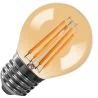 Lighto | LED filament | Large socket E27 | Ball Lamp | Gold | 45mm | 4W