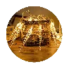 Modee | Christmas Lights LED Light String | 2.85m | 20 Lights | IP44 | Warm White Light