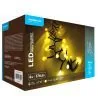 Modee | Christmas Lights LED Light String | 6m | 576 Lights with 8 Light Stages | IP44 | Warm White Light
