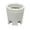 Fitting porcelain E27 M10 white