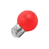 Lighto | LED bulb | Large socket E27 | Ball bulb | Red | 45mm | 1W