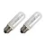 Tubular halogen lamp | E27 | Clear | 32mm | 70W | Own brand | replaces Halolux