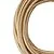 Bailey textile cable 2x0,75mm metallic champagne 3m
