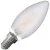 EGB | LED Candle Lamp | Small fitting E14 Dimmable, 3-step dimmer | 4W (replaces 45W) Frosted