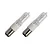 Tubular halogen lamp | Ba15d | Clear | 15mm | 70W | Own brand | replaces Halolux
