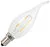 Bailey | LED Flame Candle bulb with tip | E14 | 1W (replaces 15W)