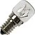 Incandescent lamp | Small socket E14 | Tube lamp | Oven lamp | Clear | 22mm | 15W