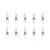 Halogen bulb | G4 | Plug-in bulb | Clear | 31mm | 10W | 10 pieces | 12V