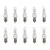 Halogen lamp | Small fitting E14 | Tube lamp | Clear | 21mm | 150W