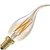 Lighto | LED filament | Small fitting E14 | Candle lamp tip | Gold | 35mm | 4W