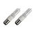 Tubular halogen lamp | Ba15d | Clear | 15mm | 100W | Own brand | replaces Halolux