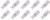 Lighto | LED Bulb | G9 Fitting | Plug-in Lamp | Clear | 12mm | 2.5W | 10 pieces