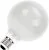 Incandescent Globe Bulb | E27 Dimmable | 25W 125mm Frosted